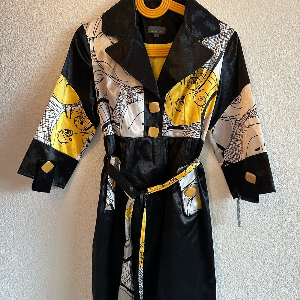FENDI ON SALE ASF!!! M Belted Kimono Dress NWOT